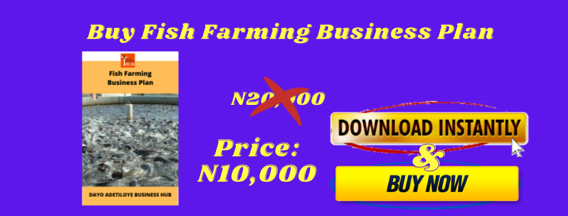 business plan on fish farming in nigeria