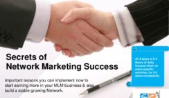 Network Marketing Leadership and Team building Skills and Strategies to Get to the Top.