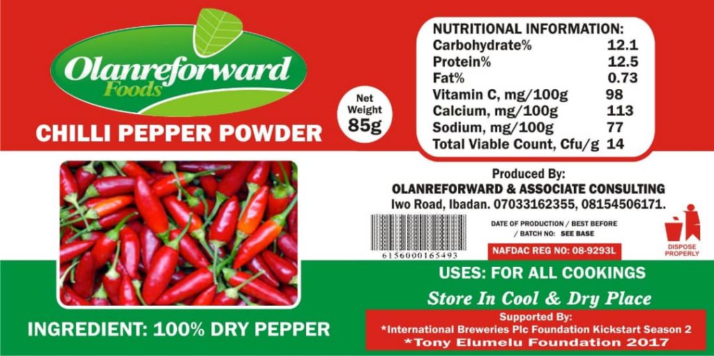 The Best Chili Pepper Powder in Nigeria and How to Be a Reseller