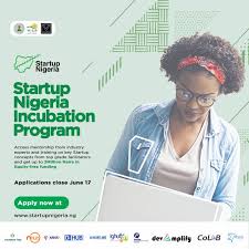 Apply for 2019 Startup Nigeria Incubation Program With N1m Approx Funding.