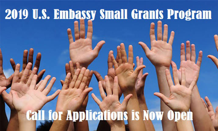 Apply for the U.S. Ambassador's Grants 2019 and Access Up to $10,000