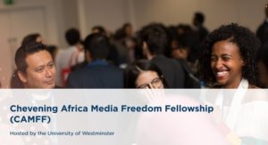 Chevening Africa Media Freedom Fellowship (CAMFF) 2020 (Fully funded)