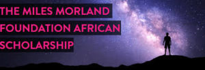 The Miles Foundation African Writer's Scholarship 2020