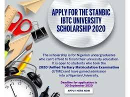 Apply For Stanbic IBTC University Scholarship 2020 For Nigerian Undergraduate Students