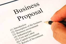 sample of written business proposals