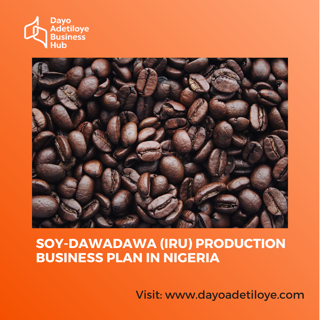 SOY-DAWADAWA (IRU) PRODUCTION BUSINESS PLAN IN NIGERIA