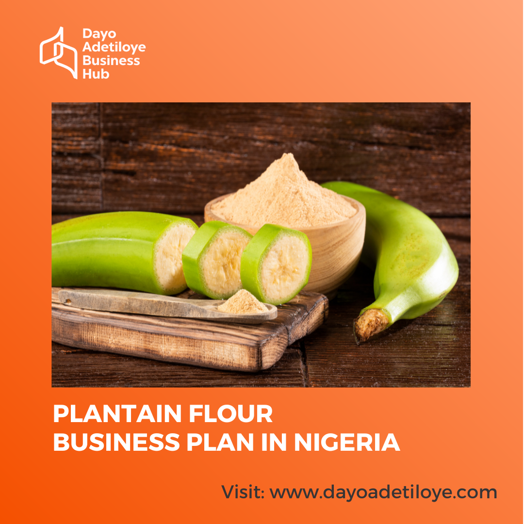 PLANTAIN FLOUR BUSINESS PLAN IN NIGERIA