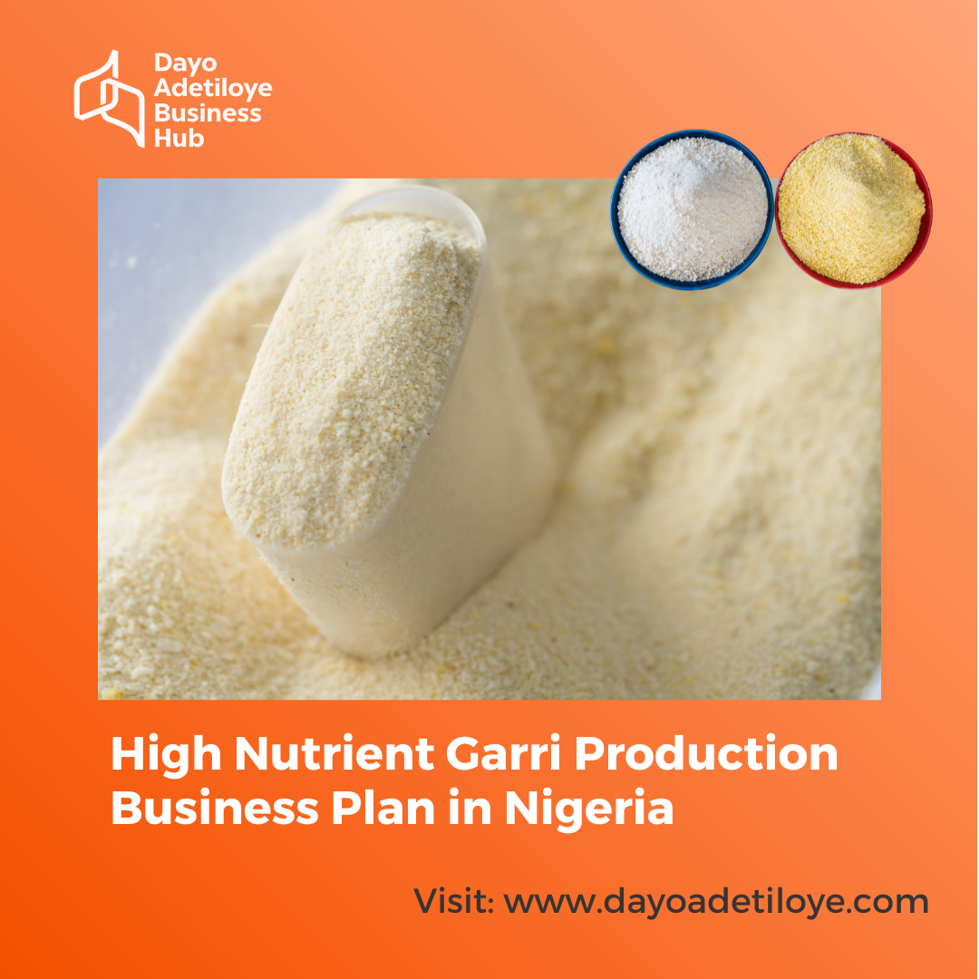 garri production business plan