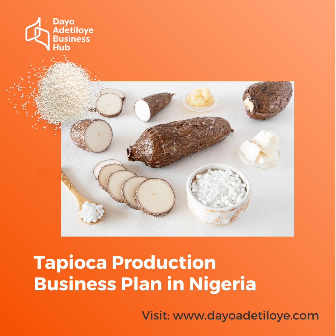 Tapioca Production Business Plan in Nigeria