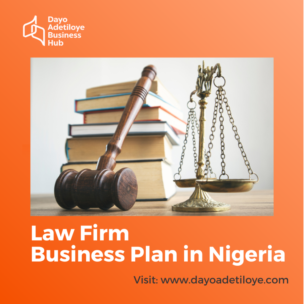 Law Tech Business Plan In Nigeria
