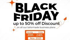 Black Friday: Get 50% Discount on our Tailor-made Business Plan.