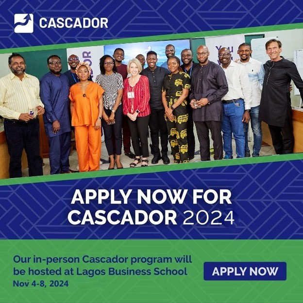 Cascador Accelerator 2024 for African Entrepreneurs