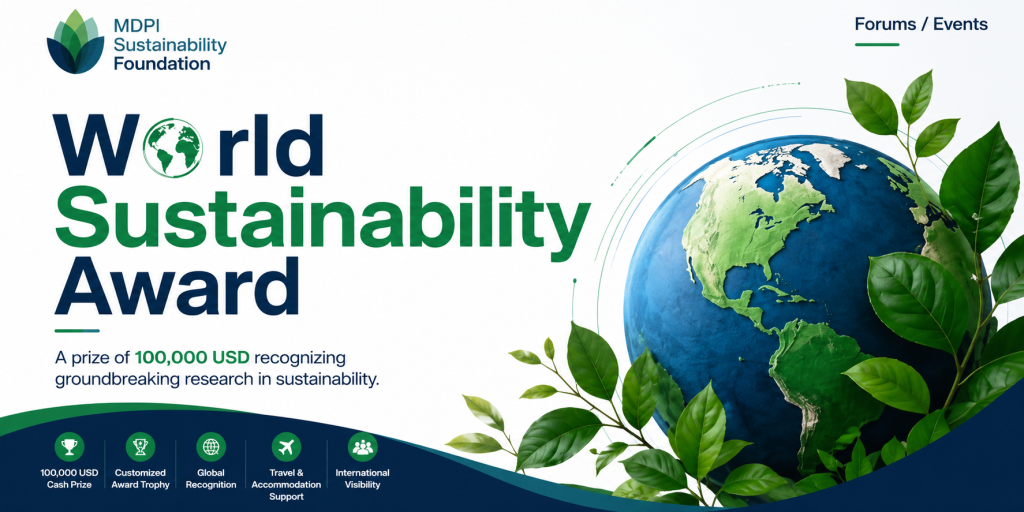 Sustainability Award 2027 (Win USD 100,000 for Outstanding Sustainability Research)