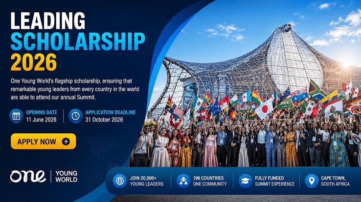 Call for Applications: One Young World Leading Scholarship 2026 (Fully Funded to Cape Town, South Africa)