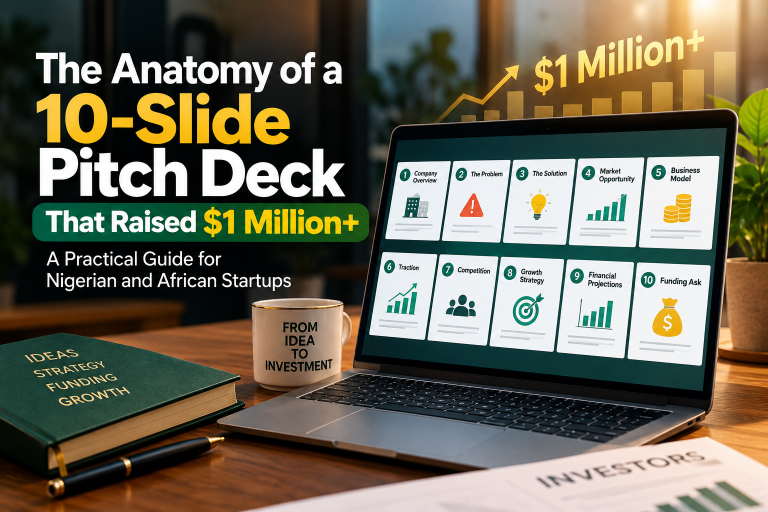 The Anatomy of a 10-Slide Pitch Deck That Raised $1 Million+
