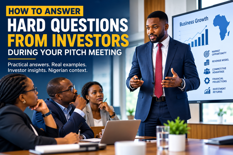 How to Answer Hard Questions from Investors During Your Pitch Meeting