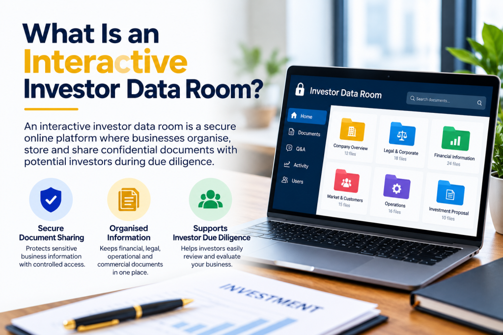 How to Create an Interactive Data Room for Serious Investors