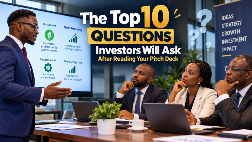 The Top 10 Questions Investors Will Ask After Reading Your Pitch Deck