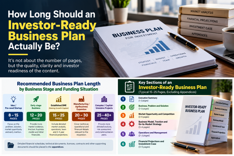 How Long Should an Investor-Ready Business Plan Be?