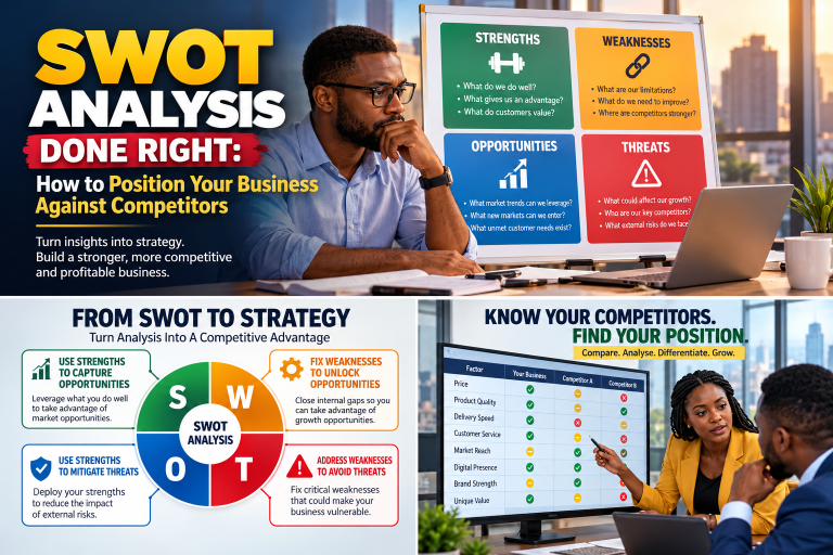 SWOT Analysis Done Right: How to Position Your Business Against Competitors